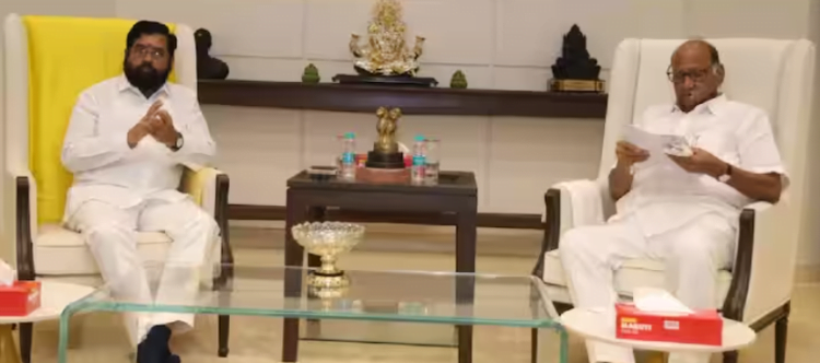 शरद पवार यांनी घेतली मुख्यमंत्र्यांची भेट