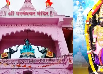 हिमायतनगर येथील श्री परमेश्वर मंदिर येथे पवित्र अधिक श्रावणमासा निमित्त धार्मिक कार्यक्रमाचे आयोजन 9 Picsart 23 07 16 14 41 59 974