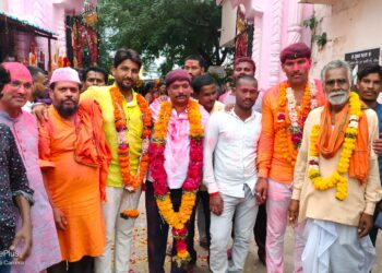 भाजपा जिल्हा सरचिटणीस पदी गजानन तुप्तेवार तर हिमायतनगर तालुका अध्यक्ष पदी गजानन चायल यांची निवड<br>▪️गाव तेथे शाखा, घर तेथे भाजपा कार्यकर्ताचा संकल्प…<br>👉🏻भाजपा नवनिर्वाचित तालुका अध्यक्ष गजानन चायल यांचे प्रतिपादन … 6 IMG 20230914 WA0048