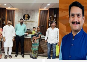 नांदेड जिल्ह्यातील तिन्ही शहीद मराठा तरुणांना मदत जाहीर- डॉ. श्रीकांत पाटील…<br>👉🏻डॉ श्रीकांत पाटील यांच्या पाठपुराव्याला तात्काळ यश… 4 Picsart 23 10 28 15 46 31 606