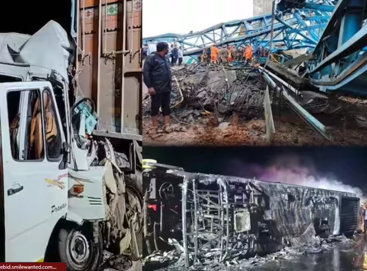 समृद्धीवरील रात्रीचा प्रवास ठरतोय ‘काळरात्र’, चार महिन्यात तीन भीषण अपघात