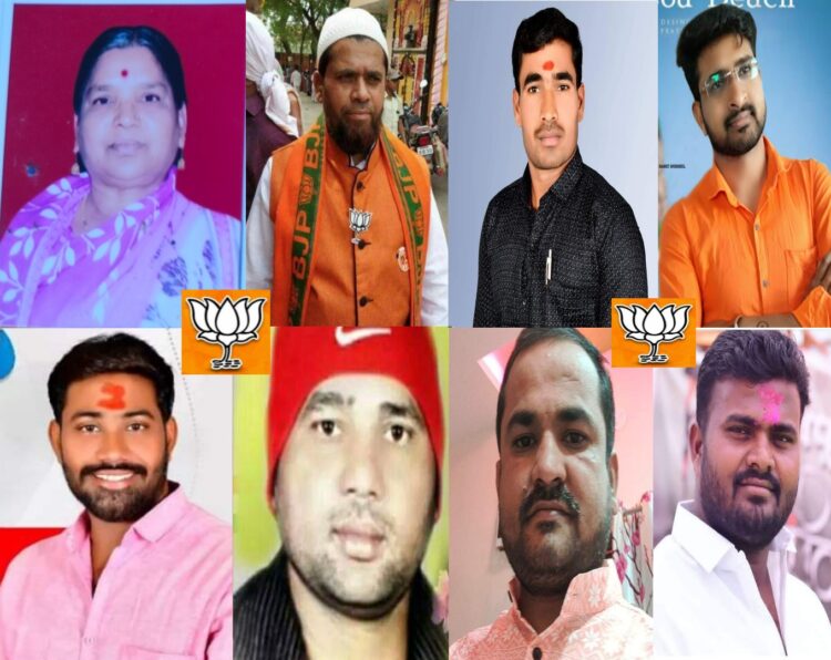 भाजप युवा मोर्चाच्या तालुका अध्यक्षपदी लक्ष्मण डांगे व भाजपा शहराध्यक्षपदी विपुल दंडेवाड यांची निवड…👉हिमायतनगर तालुक्यातील विविध संघटनात्मक पदाधिकाऱ्यांच्या निवडी जाहीर 1 Picsart 23 11 07 15 38 45 372