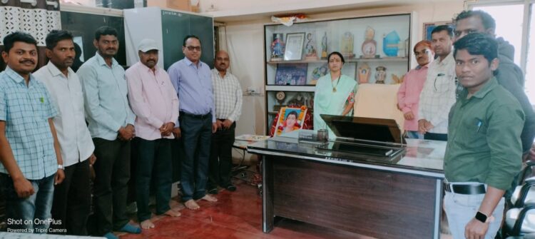 शिक्षणाची खरी कैवारी तुच , तुझ्यामुळेच शिकते आहे आज प्रत्येक नारी :-डॉ. उज्वला सदावर्ते<br />👉 हु. ज. पा. महाविद्यालयात क्रांतीज्योती सावित्रीबाई फुले जयंती साजरी.. 1 IMG 20240103 WA0036