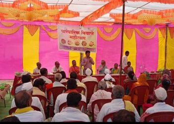 पिंपळदरी परिसरात पारंपारिक बियाणे बँक स्थापनेचा संकल्प<br />औढा नागनाथ तालुक्यातील पिंपळदरी येथे पारंपारिक बियाणे महोत्सव संपन्न 6 image editor output image1300496197 1705676131520