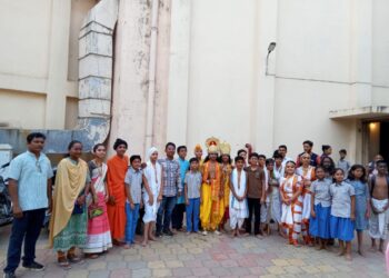 २० वी महाराष्ट्र राज्य बालनाट्य स्पर्धा संभाजीनगर केंद्रातून 'बुब्दाची गोट' प्रथम 7 image editor output image1328999140 1705675758420