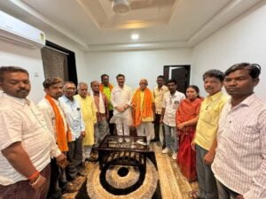 कार्यकर्त्याच्या सक्षमीकरणासाठी प्रयत्न करणार-भाजप नेते श्रीकांत पाटील माहूर येथे बुथ प्रमुख शक्ती प्रमुखांची बैठक संपन्न.. 2 img 20240224 wa0054422988312986780309