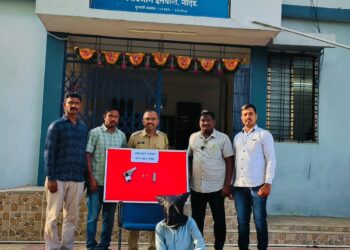नांदेड ईतवारा पोलिसांची उल्लेखनीय कामगिरी एक गावठी पिस्टल दोन जिवंत काडतुस जप्त 8 image editor output image2057683450 1716987416757