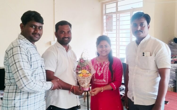 हिमायतनगर येथील पुरवठा निरीक्षक पदी छाया नागरथवार रुजू… 1 Picsart 24 09 19 13 48 59 065