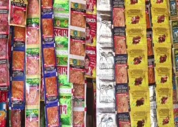 तामसा शहरात मोठ्या प्रमाणात गुटखा विक्री सुरू पोलिसांचे अर्थपूर्ण दुर्लक्ष ?