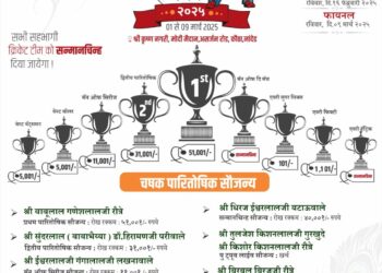 यादव अहिर गवळी समाज, नांदेड यांच्या वतीने राष्ट्रीय स्तरावरील टेनिस बॉल क्रिकेट स्पर्धेचे आयोजन 4 IMG 20250226 WA0019