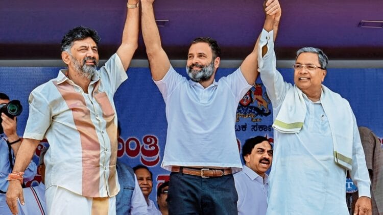 काँग्रेस हायकमांडचं डी.के.शिवकुमार यांना अभय, राहुल गांधींनी कर्नाटकचा तिढा सोडवला