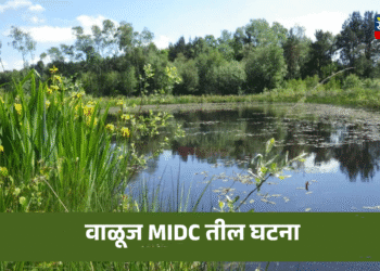 तळ्यात केमिकल सोडण्यास विरोध केल्याने वंजारवाडीच्या सरपंचावर हल्ला, चाकूचे वार, वाळूज MIDC तील घटना 1 Aurangabad News